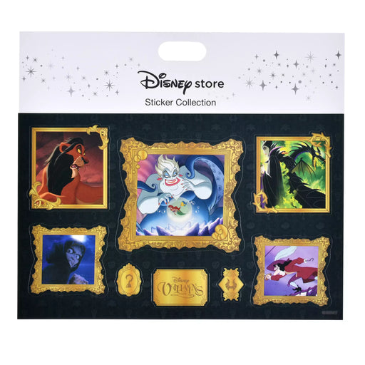 JDS - 2026 Disney Villains x Museum Style Stickers (Release Date: Sep 15, 2026)