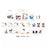 JDS - 2026 Sticker Collection x Mickey & Friends Clear, Removable, Instant Photo Style