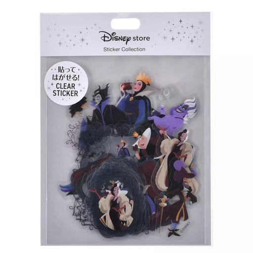 JDS - 2026 Disney Villains x Clear, Removable Stickers (Release Date: Sep 15, 2026)