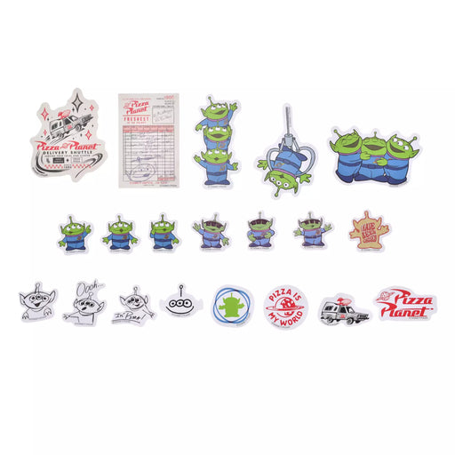 JDS - 2026 Sticker Collection x Little Green Men/Alien Sticker Flakes in a Pizza Box Case