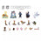 JDS - 2026 Sticker Collection x Zootopia Police Notebook Design Flake Stickers in a Case