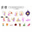 JDS - 2026 Sticker Collection x Tangled Lantern Flake Stickers in a Case