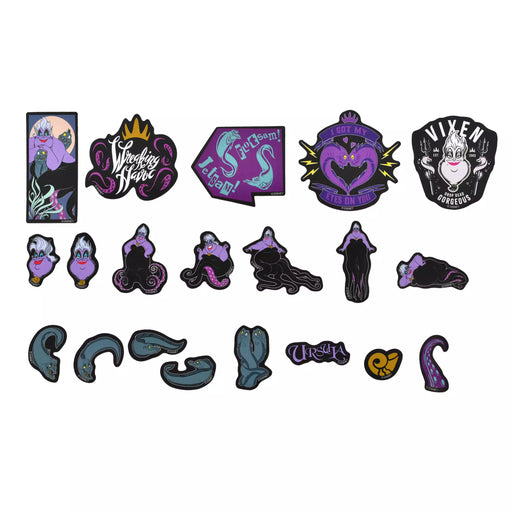 JDS - 2026 Disney Villains x Ursula, Flotsam & Jetsam Sticker Flakes in Case - Contract Stickers (Release Date: Sep 15, 2026)