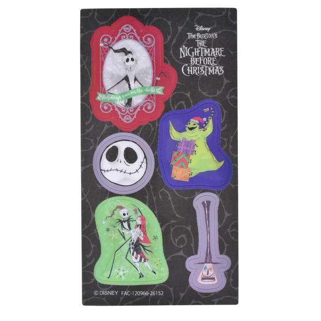 JDS - 2026 Tim Burton's Nightmare Before Christmas Collection x Lenticular Stickers (Release Date: Sep 7, 2026)