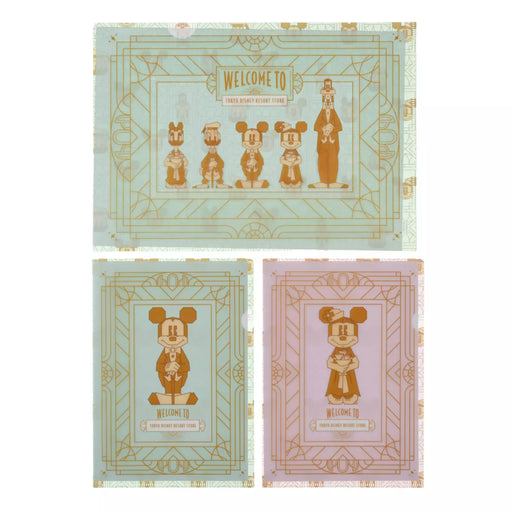 JDS - [Tokyo Disney Resort Store Exclusive] X Commemorating the 1st Anniversary of the Tokyo Disney Resort Store's Renewal Opening x Mickey & Friends Clear File Set (Release Date: Jul 7, 2026)
