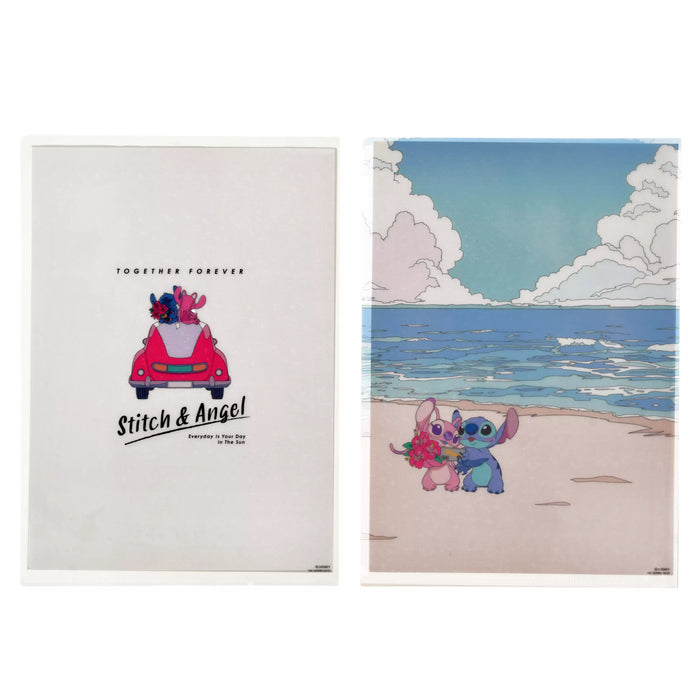JDS - 2026 Stitch and Angel's Summer Vacation Artwork Collection x Stitch & Angel Clear File Hologram (Release Date: Jul 13, 2026)