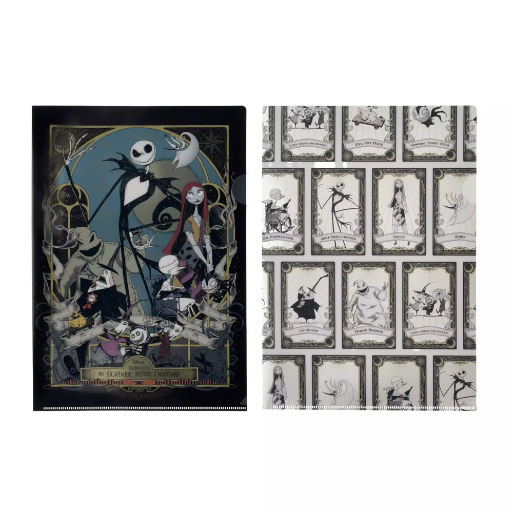 JDS - 2026 Tim Burton's Nightmare Before Christmas Collection x Clear Files Set of 2 (Release Date: Sep 28, 2026)