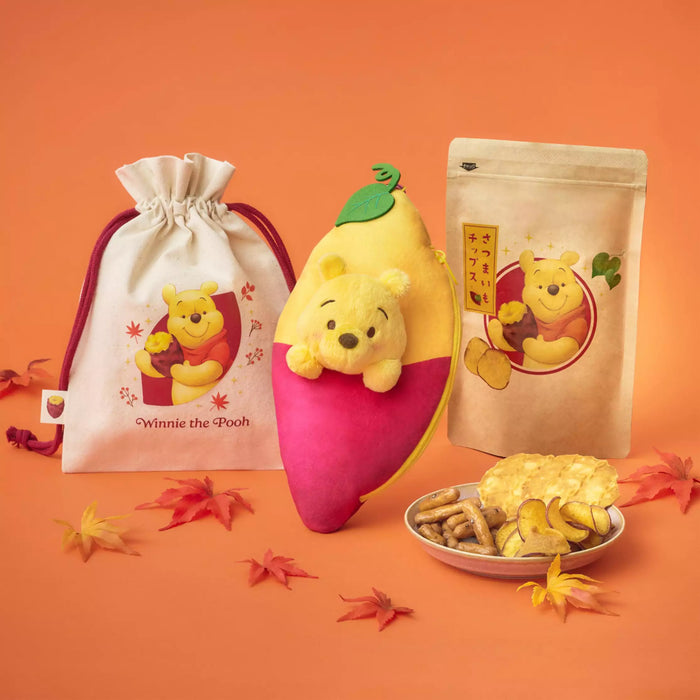 JDS - 2026 Winnie the PoohSweet Potato Collection x Waffle Cookies in a Drawstring Bag (Release Date: Aug 25, 2026)