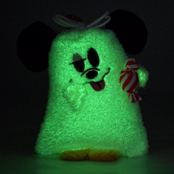 JDS - 2026 Disney Halloween x "Glow in the Dark" Mickey Ghost Drawstring Pouch & Snack (Release Date: Sept 1, 2026)