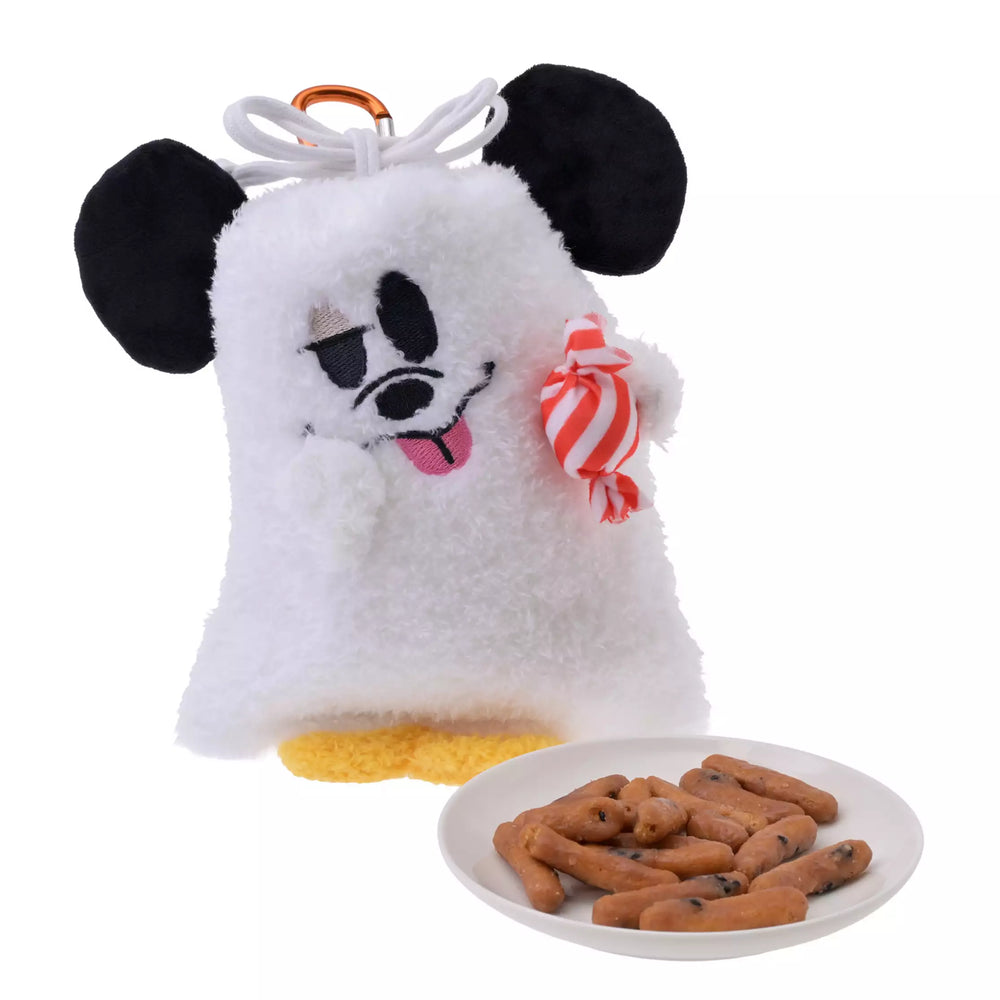 JDS - 2026 Disney Halloween x "Glow in the Dark" Mickey Ghost Drawstring Pouch & Snack (Release Date: Sept 1, 2026)
