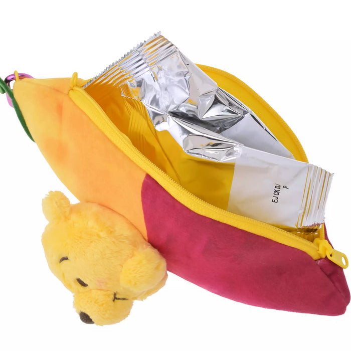 JDS - 2026 Winnie the PoohSweet Potato Collection x Karinto (Japanese sweet snack) in a Pouch with Carabiner (Release Date: Aug 25, 2026)