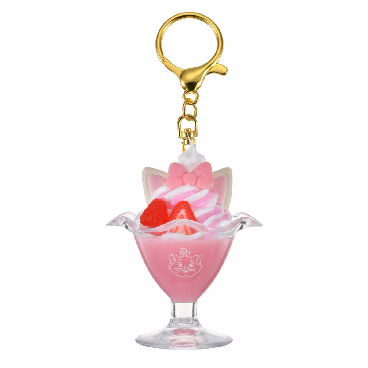 アスティエ　ガラスオーナメント  ピンクのブタ          新品未使用‼️ JDS - 2026 Keychain Fes x Marie from The Aristocats: Parfait