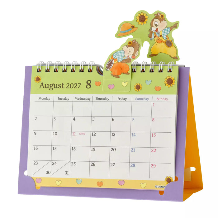 JDS - 2027 Calendar & Organizer x Chip & Dale Costumes Pop-Up Desk Calendar (Release Date: Aug 4, 2026)
