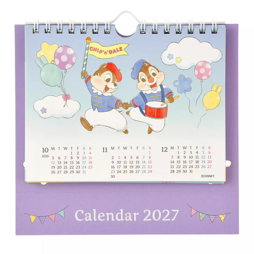 JDS - 2027 Calendar & Organizer x Chip & Dale Costumes Pop-Up Desk Calendar (Release Date: Aug 4, 2026)