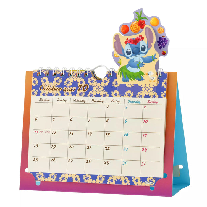 JDS - 2027 Calendar & Organizer x Stitch & Scrump Pop-Up Desk Calendar (Release Date: Aug 4, 2026)