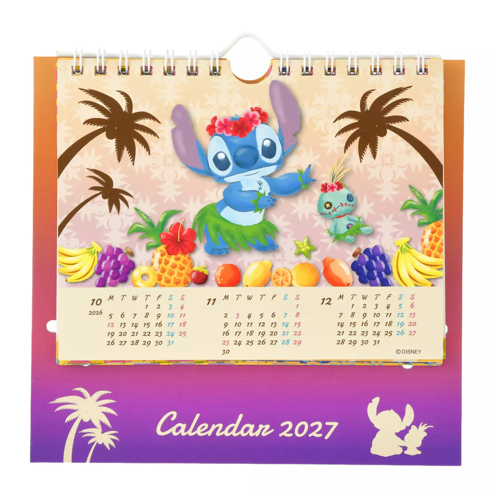 JDS - 2027 Calendar & Organizer x Stitch & Scrump Pop-Up Desk Calendar (Release Date: Aug 4, 2026)