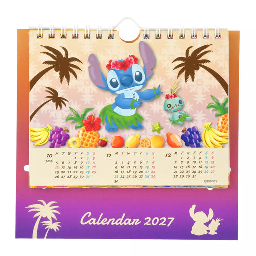 JDS - 2027 Calendar & Organizer x Stitch & Scrump Pop-Up Desk Calendar (Release Date: Aug 4, 2026)