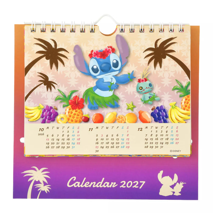 JDS - 2027 Calendar & Organizer x Stitch & Scrump Pop-Up Desk Calendar (Release Date: Aug 4, 2026)