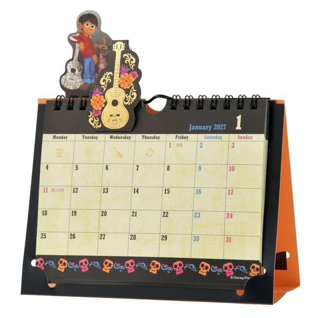 JDS - 2027 Calendar & Organizer x Remember Me Metallic Pop-Up Desk Calendar (Release Date: Aug 4, 2026)