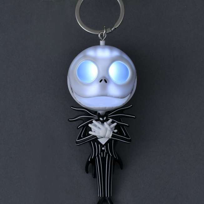 JDS - 2026 Tim Burton's Nightmare Before Christmas Collection x Jack Skellington "Light Up" Keychain (Restock Date: Sep 7, 2026)
