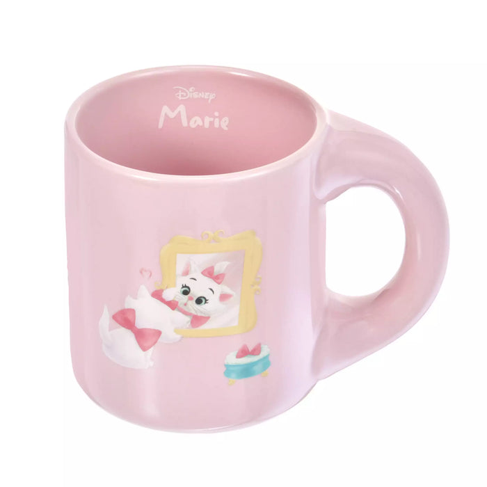 JDS - 2026 Disney Fluffy Animal x Marie from The Aristocats Teddy Bear Mug and Plate Set (Release Date: Oct 6, 2026)