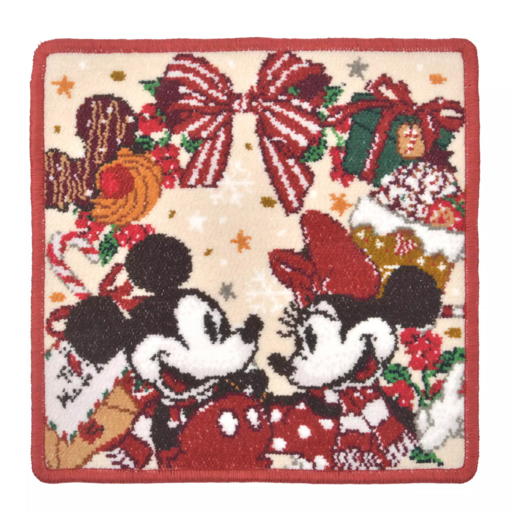 JDS - 2026 Holiday Gift x Mickey & Minnie Mouse Chenille Fabric Mini Towel (Release Date: Nov 3, 2026)