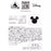 JDS - 2026 Disney Dog Design x Lady Mini Towel, Striped, Cute and Relaxed