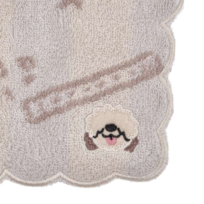 JDS - 2026 Disney Dog Design x Max Mini Towel, Stripe, The Little Mermaid, Cute and Relaxed