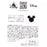 JDS - 2026 Disney Dog Design x Max Mini Towel, Stripe, The Little Mermaid, Cute and Relaxed