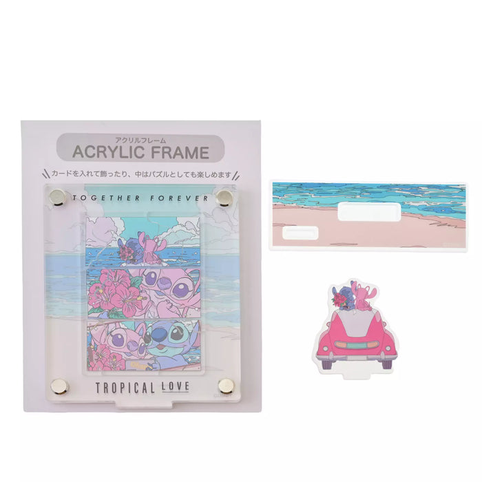 JDS - 2026 Stitch and Angel's Summer Vacation Artwork Collection x Stitch & Angel Acrylic Stand Frame Type Puzzle (Release Date: Jul 13, 2026)