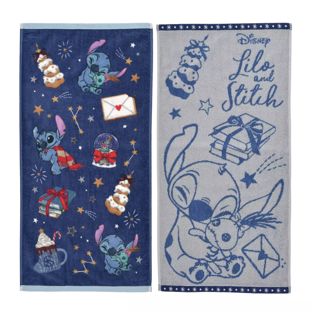 JDS - 2026 Holiday Gift x Stitch & Scrump Face Towel Set of 2 (Release Date: Nov 3, 2026)