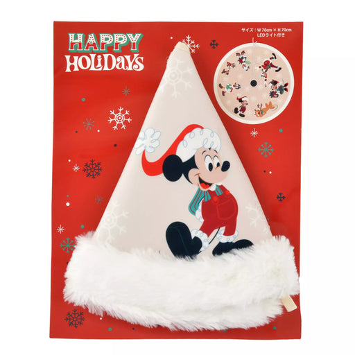JDS - 2026 Disney Christmas x Mickey & Friends Light-Up Tree Skirt (Release Date: Nov 3. 2026)
