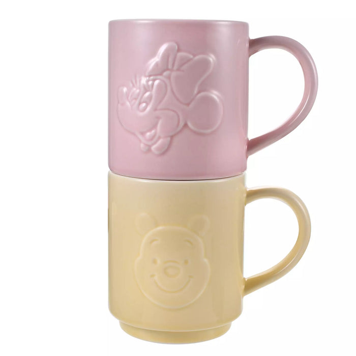 JDS - 2026 Embossed Drinkware x Minnie Mouse Face & Logo Stackable Mug (Release Date: Oct 27, 2026)