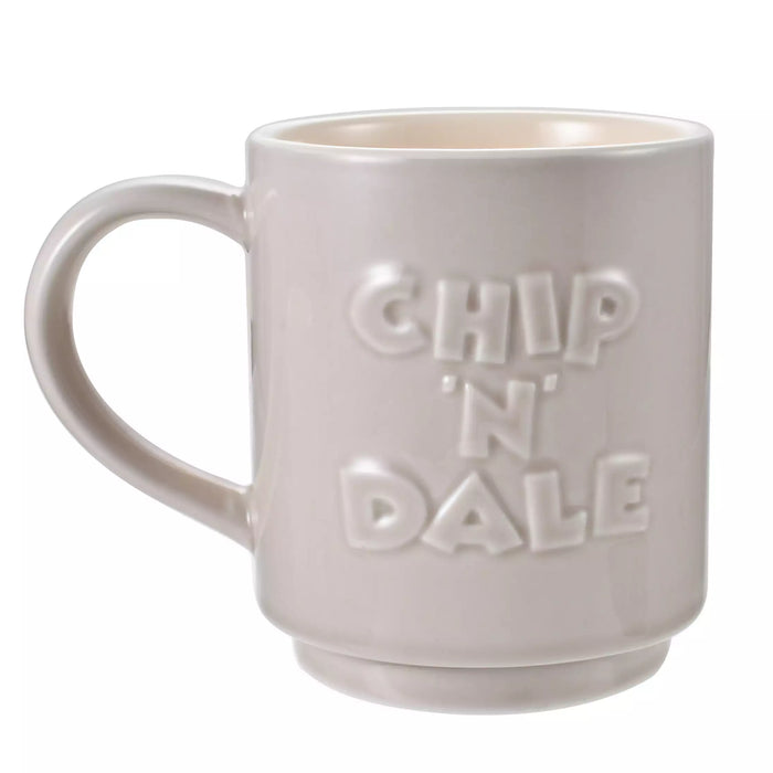JDS - 2026 Embossed Drinkware x Chip & Dale Face & Logo Stackable Mug (Release Date: Oct 27, 2026)