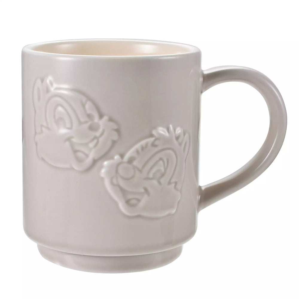 JDS - 2026 Embossed Drinkware x Chip & Dale Face & Logo Stackable Mug (Release Date: Oct 27, 2026)
