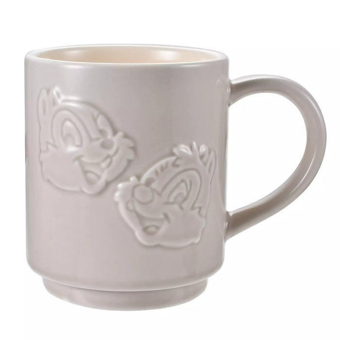 JDS - 2026 Embossed Drinkware x Chip & Dale Face & Logo Stackable Mug (Release Date: Oct 27, 2026)
