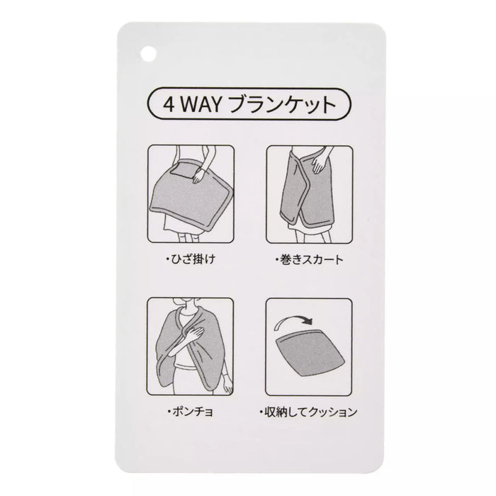 JDS - 2026 Disney Dogs Collection x 4 Ways Blanket