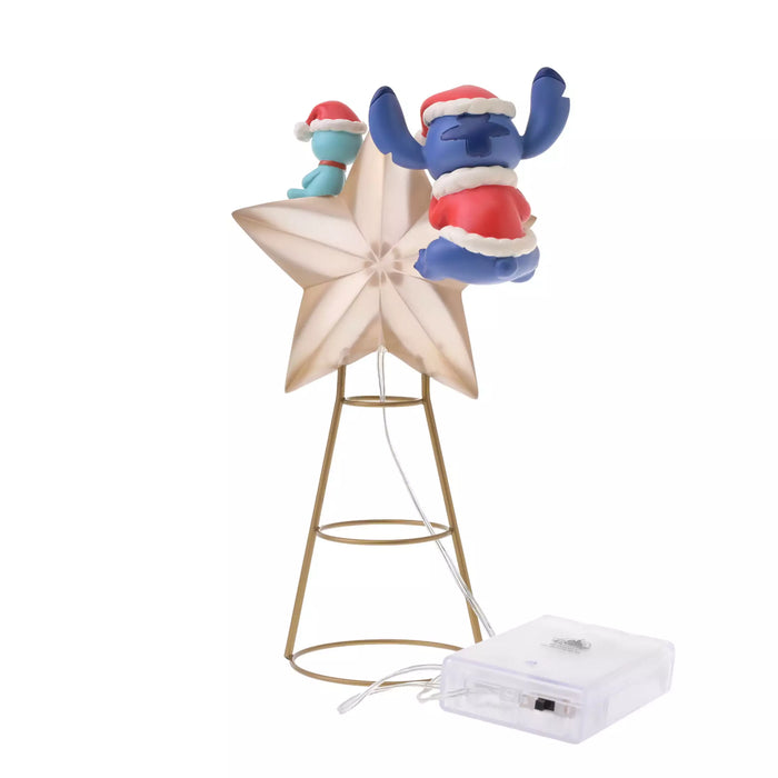 JDS - 2026 Disney Christmas x Stitch & Scrump Light-Up Tree Topper (Release Date: Nov 3. 2026)