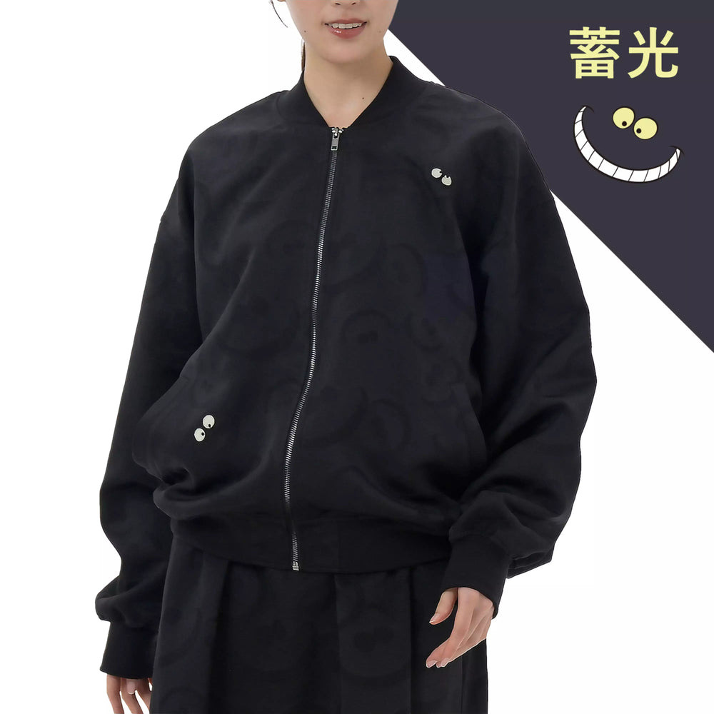 JDS - 2026 Alice in the Wonderland Cheshire Cat Collection x Cheshire Cat Glow-in-the-Dark, Black Blouson for Adults (Release Date: Oct 16, 2026)