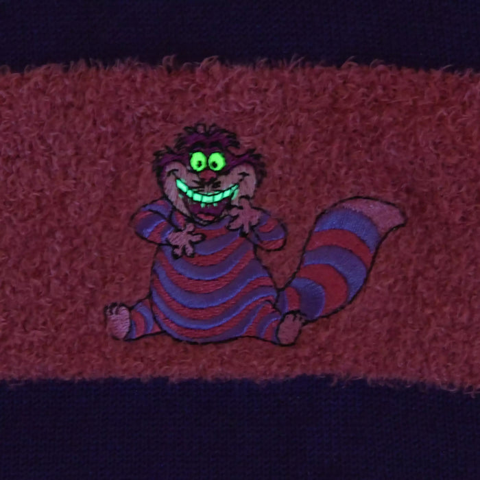 JDS - 2026 Alice in the Wonderland Cheshire Cat Collection x Cheshire Cat Glow-in-the-Dark, Long-Sleeved Cardigan Knit for Adults (Release Date: Oct 16, 2026)