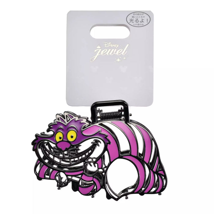 JDS - 2026 Alice in the Wonderland Cheshire Cat Collection x Cheshire Cat Glow-in-the-Dark Cat Hair Clip, Metallic (Release Date: Oct 16, 2026)