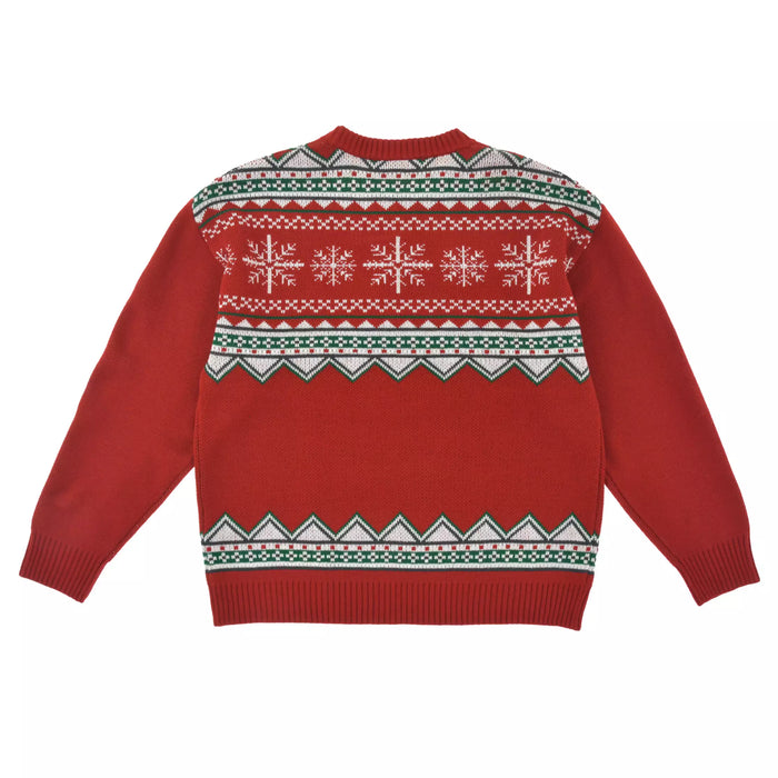 JDS - 2026 Disney Christmas x Mickey Mouse Long-Sleeve Sweater, Red for Adults (Release Date: Nov 3. 2026)
