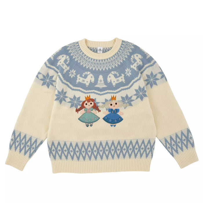 JDS - 2026 Disney Christmas x Frozen Long-Sleeve Sweater for Adults (Release Date: Nov 3. 2026)