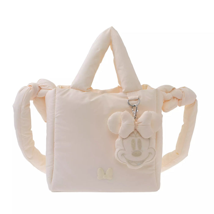 JDS - 2026 Puff Casual Bag x Minnie Mouse 2-Way Tote Bag  with Charm Size S (Release Date: Oct 27, 2026)