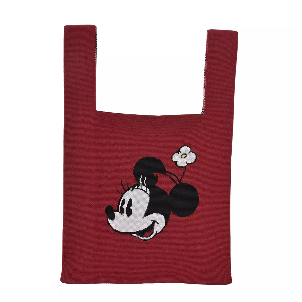 JDS - 2026 Minnie Mouse Knit Face Tote Bag (Release Date: Oct 13, 2026)