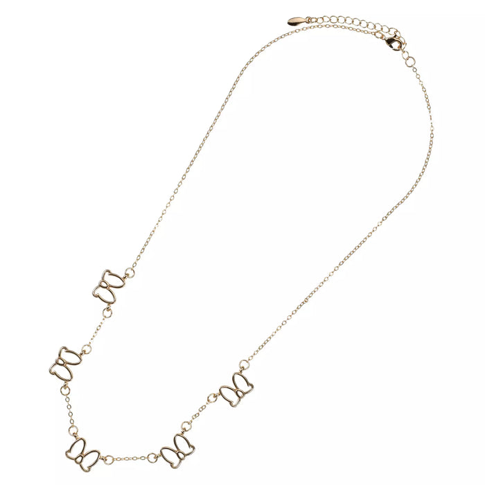 JDS - 2026 Minnie Mouse Ribbon Line Necklace  (Release Date: Oct 6, 2026)