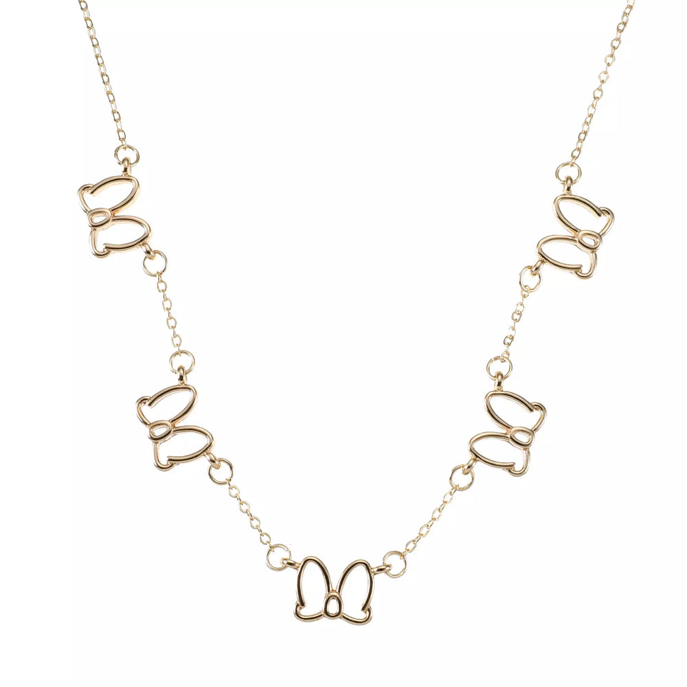 JDS - 2026 Minnie Mouse Ribbon Line Necklace  (Release Date: Oct 6, 2026)