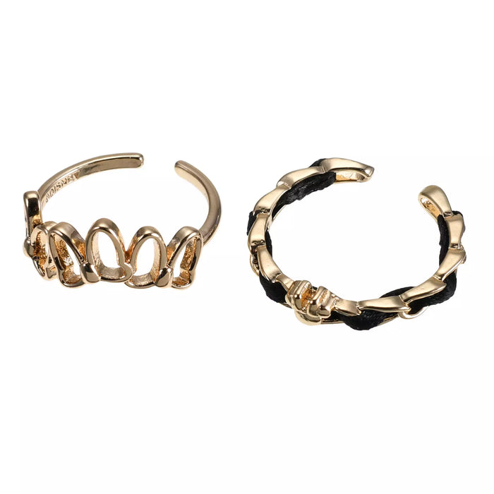 JDS - 2026 Minnie Mouse Ring Set - Ribbon Line Icon (Release Date: Oct 6, 2026)