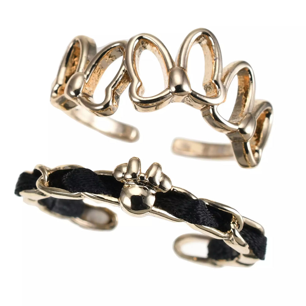 JDS - 2026 Minnie Mouse Ring Set - Ribbon Line Icon (Release Date: Oct 6, 2026)
