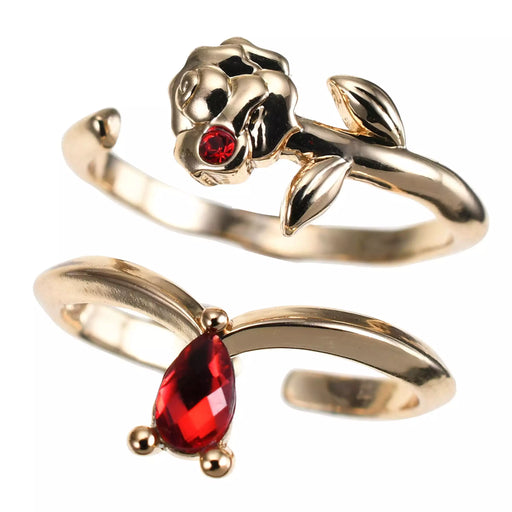 JDS - 2026 Beauty and the Beast Ring Set - Fork Ring with Rose Design (Release Date: Oct 6, 2026)